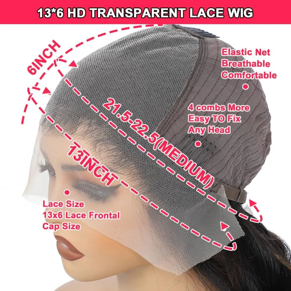 1B/30 Ombre Highlight Lace Front Wigs