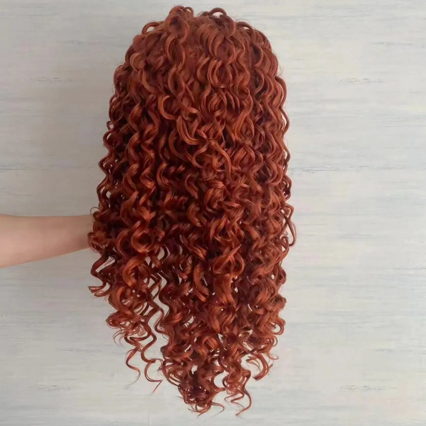 Auburn Ginger 13X4 Deep Curly