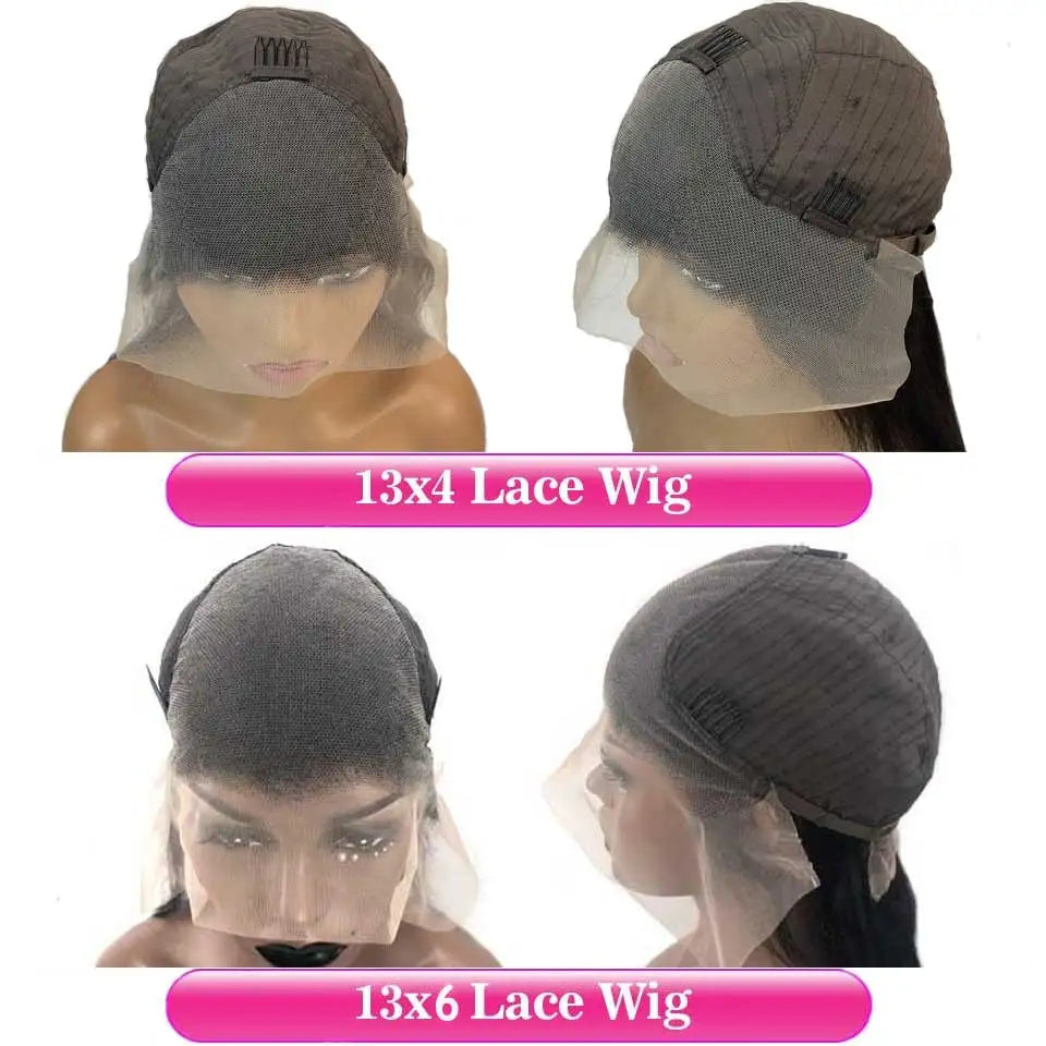 Ombre Highlight Burgundy Wig