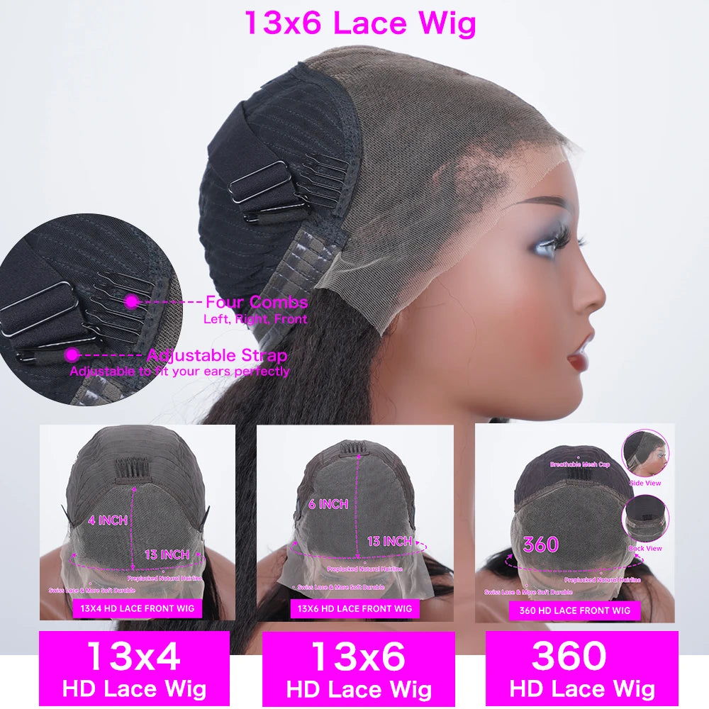 13x6 Hd Lace Frontal Wigs