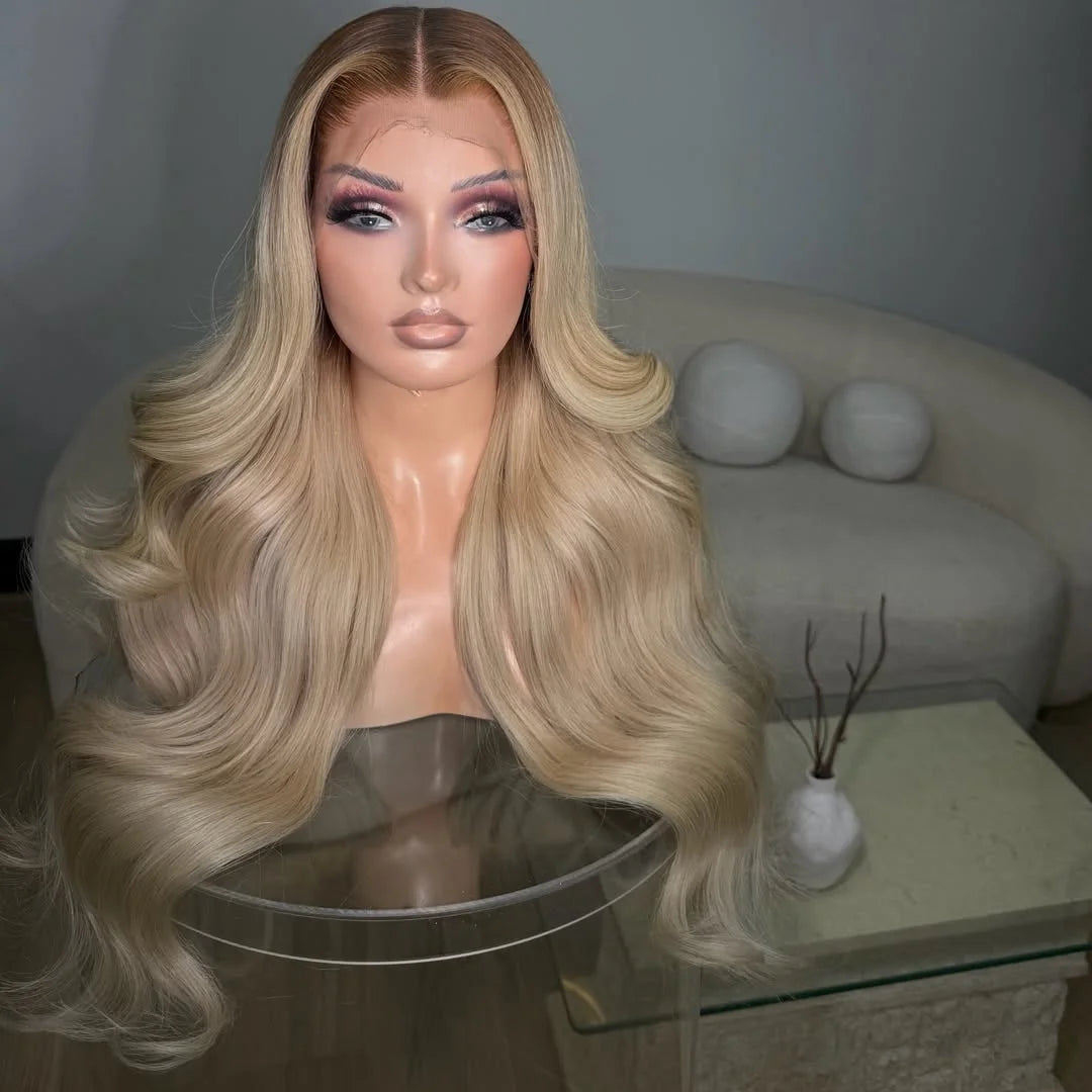Ombre Honey Blonde With Ash