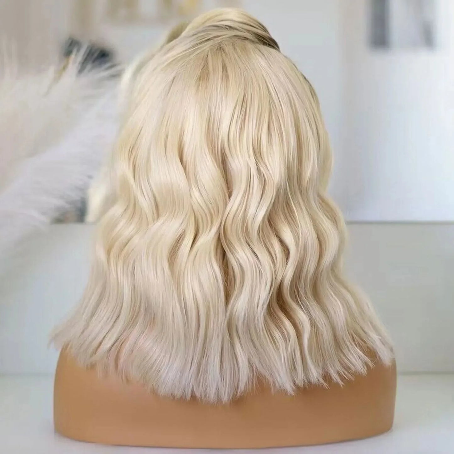 Ombre Blonde Short Wig