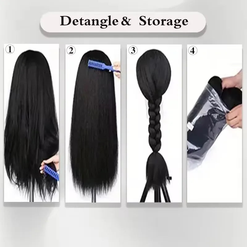 Synthetic  Kinky Curly Hair Wig