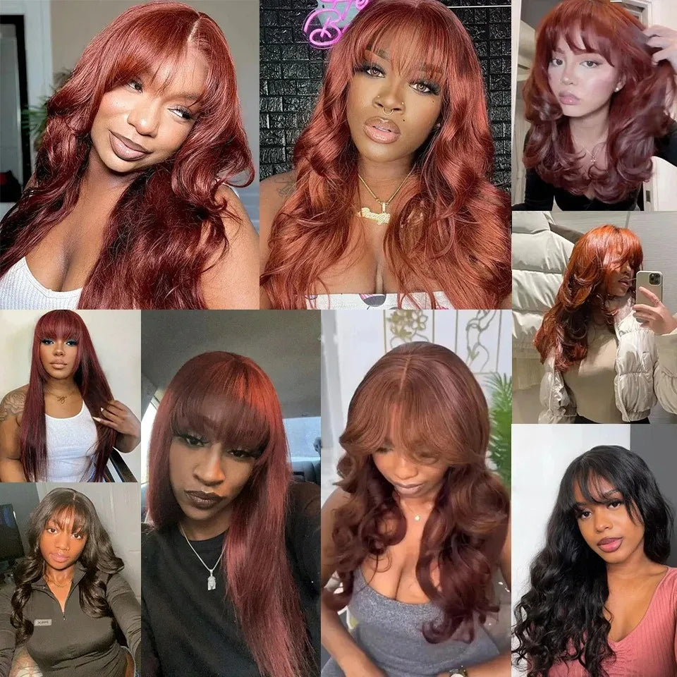 Ginger Wigs Body Wave Lace Frontal Wig