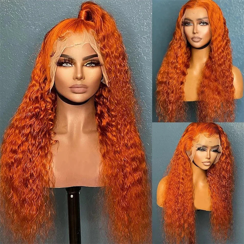 Orange Ginger Honey Blonde Wig's