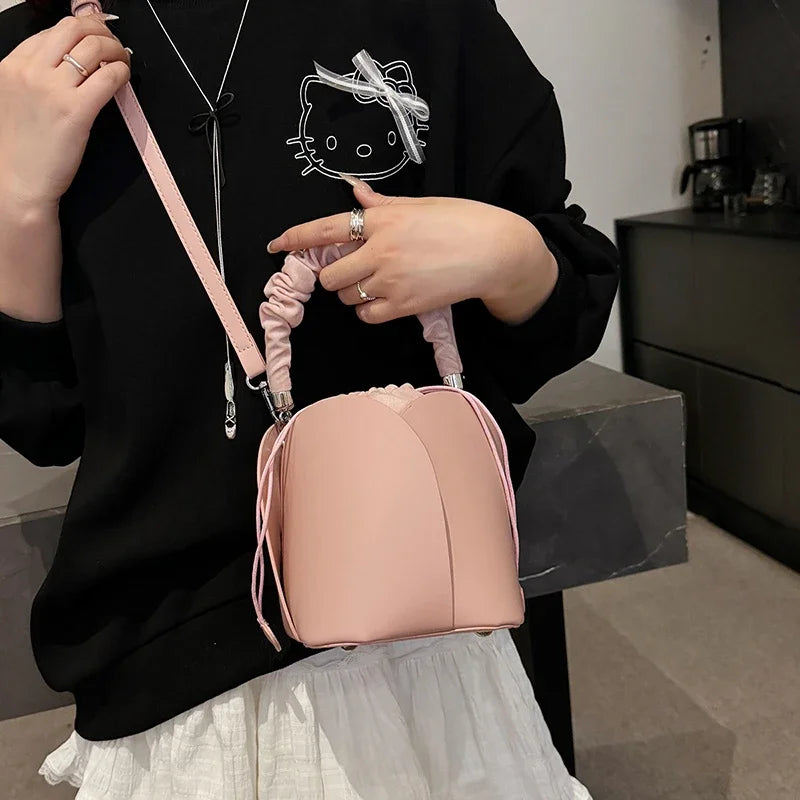 Mini Bucket Crossbody Bag
