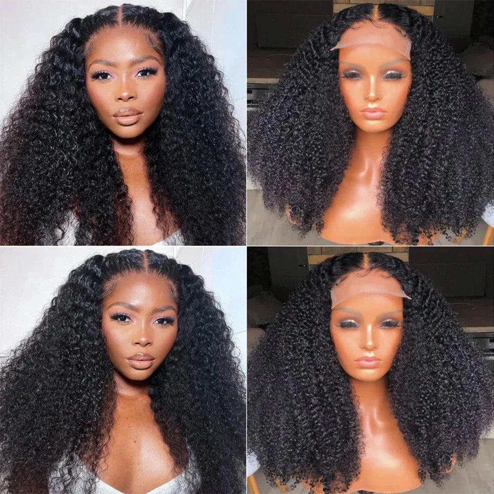 Kinky Curly Wig 13x4 Human Hair