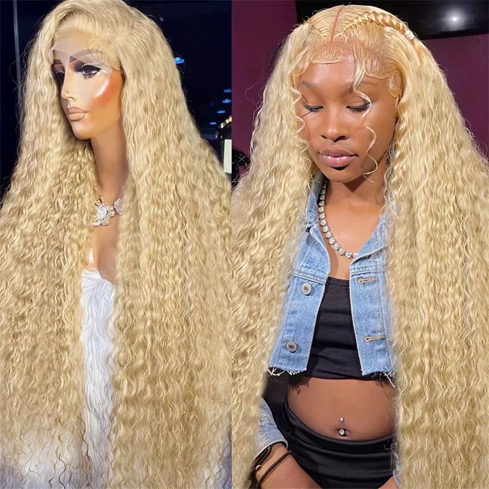 13x6 HD Lace Frontal 613 Blonde Deep
