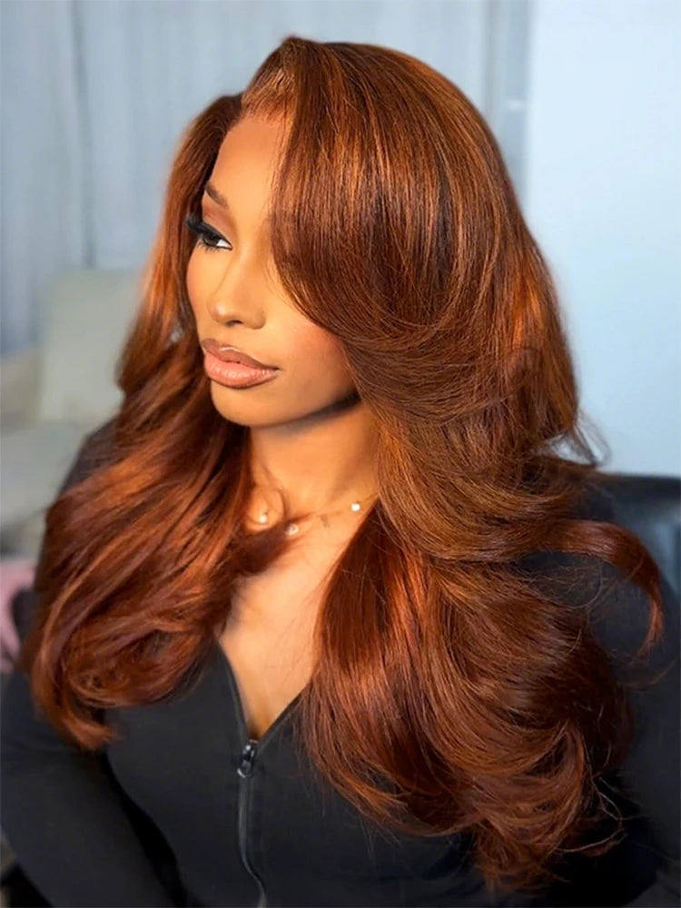 Alipearl Hair Big Wavy Ginger