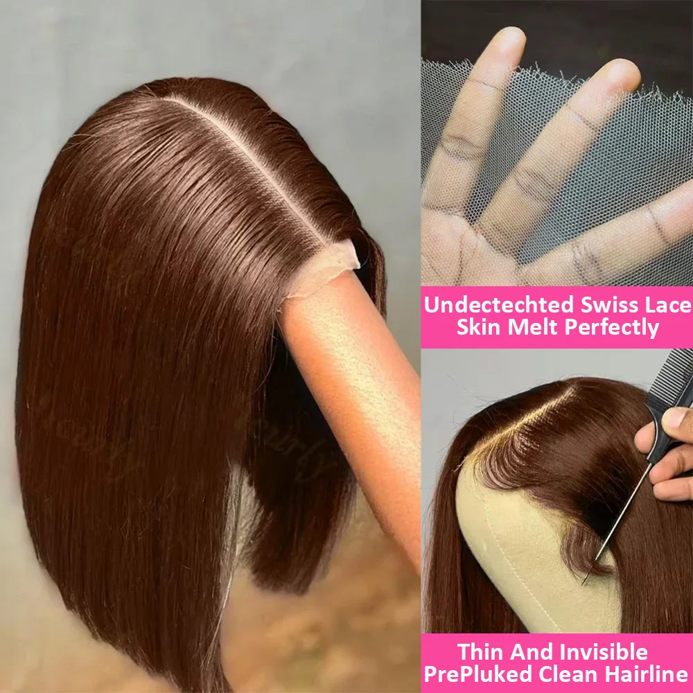 Short 13x4 Lace Front Wig Bob