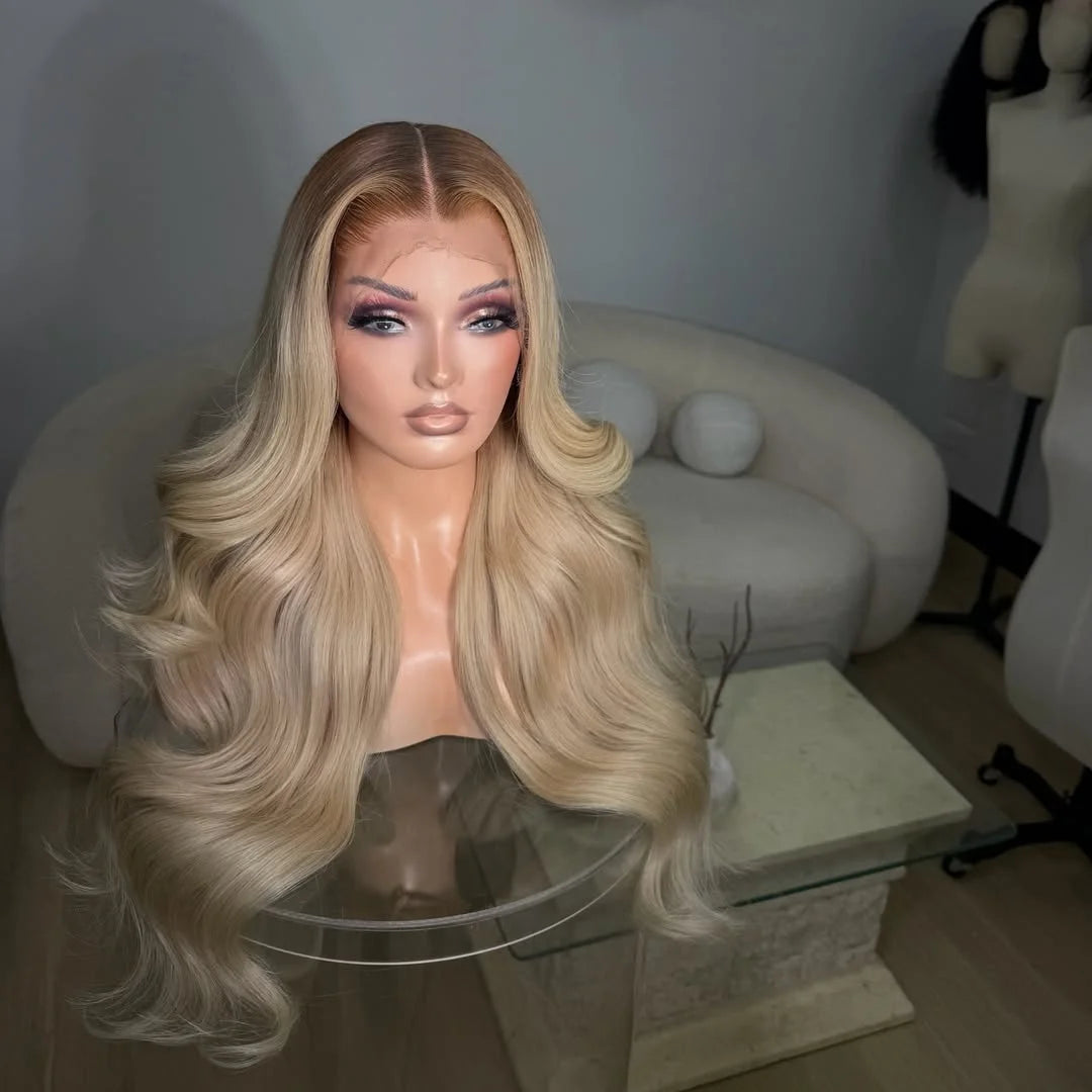 Ombre Honey Blonde With Ash
