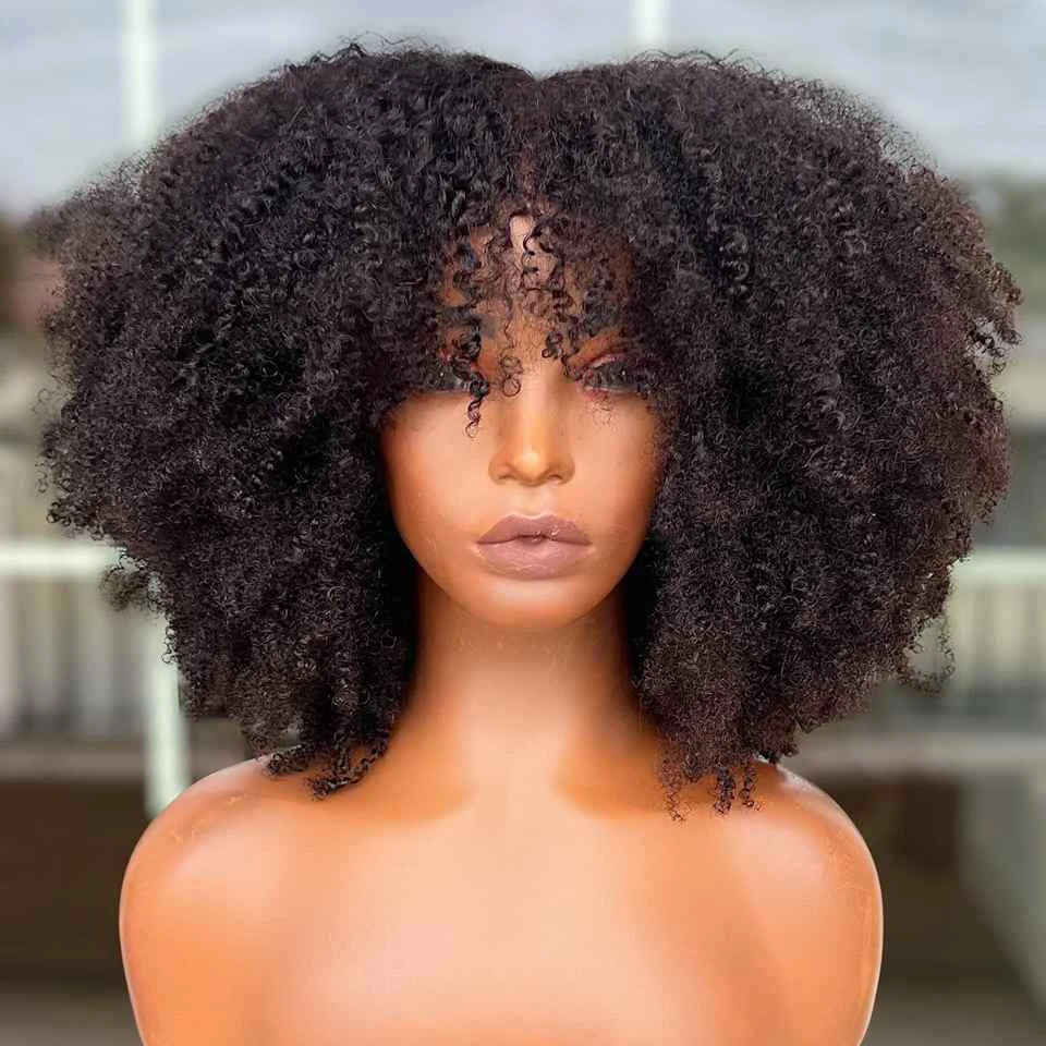 Orange Ginger Short Kinky Curly