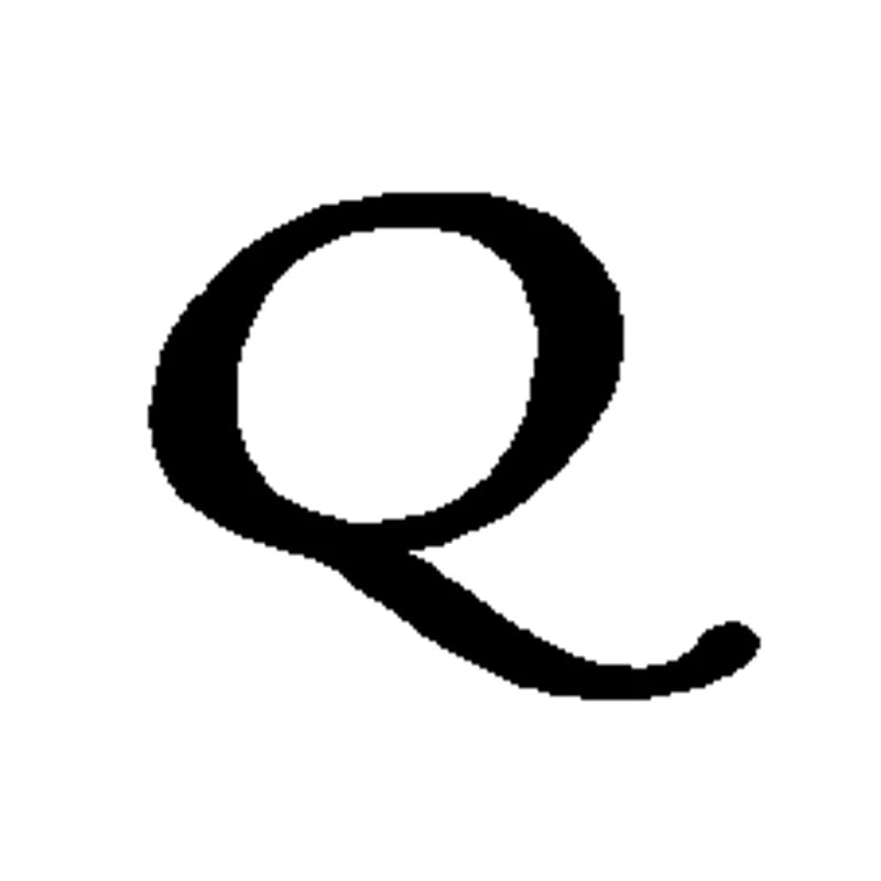 Large Letter Earring