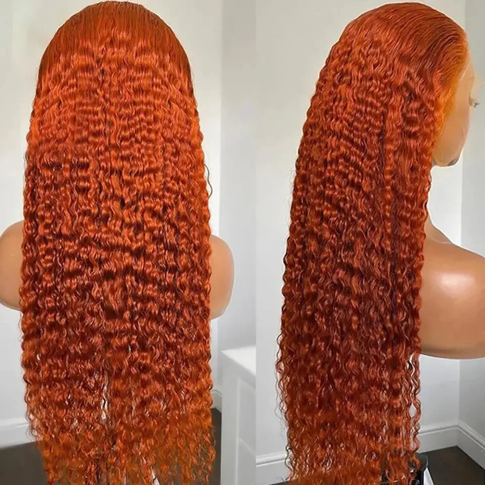 Orange Ginger Honey Blonde Wig's