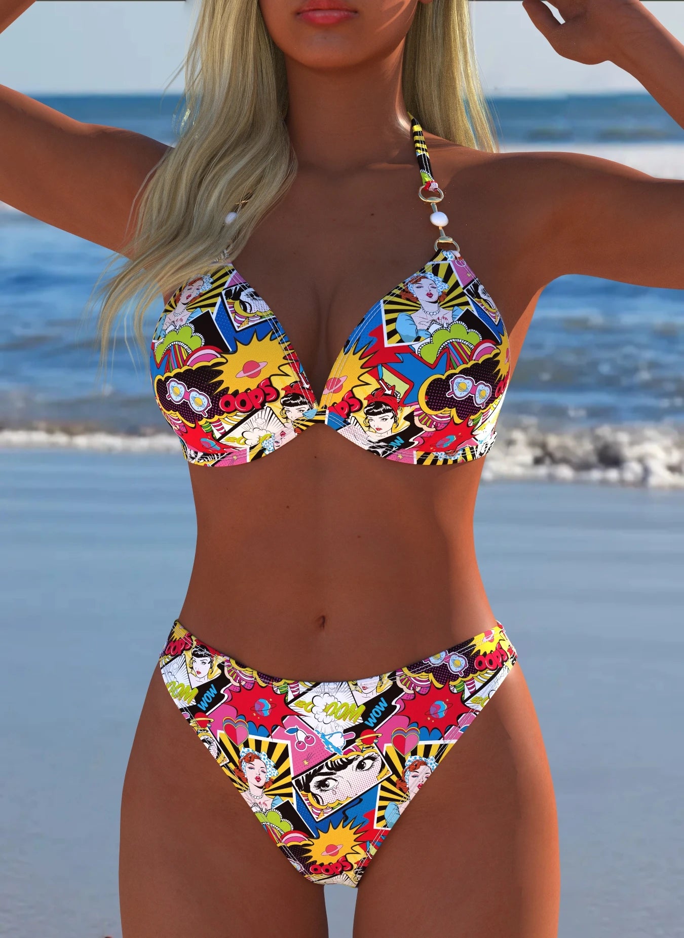 Modern Two Piece Set Bikinis