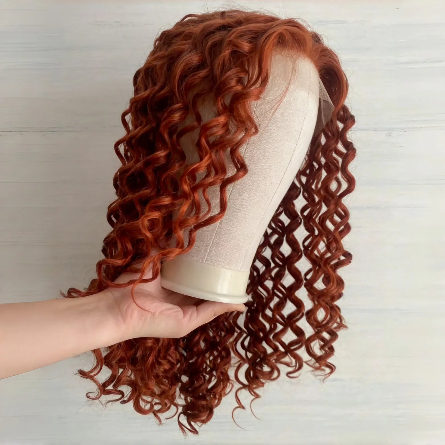 Auburn Ginger 13X4 Deep Curly
