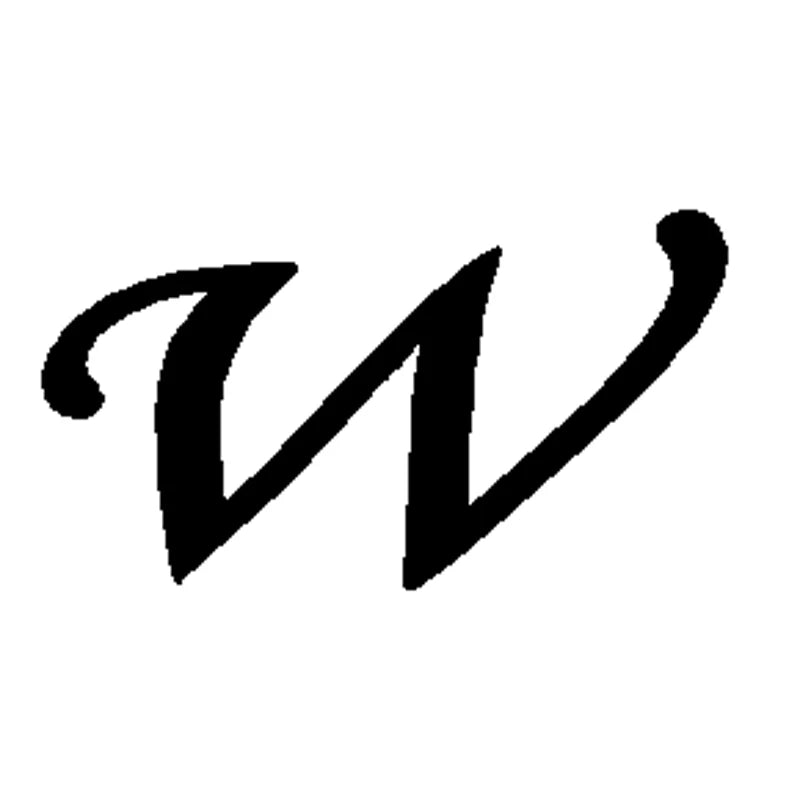 Large Letter Earring