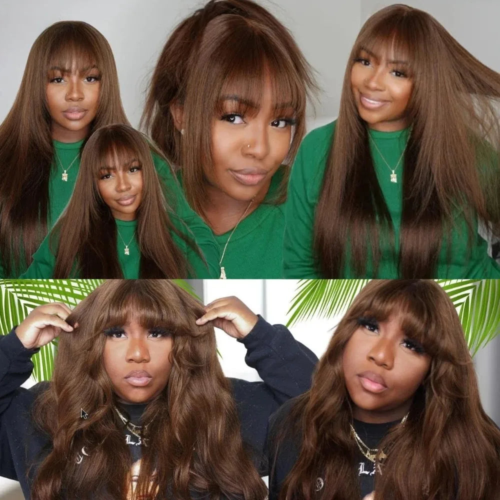 99J Burgundy Red Layered Lace Front Wig