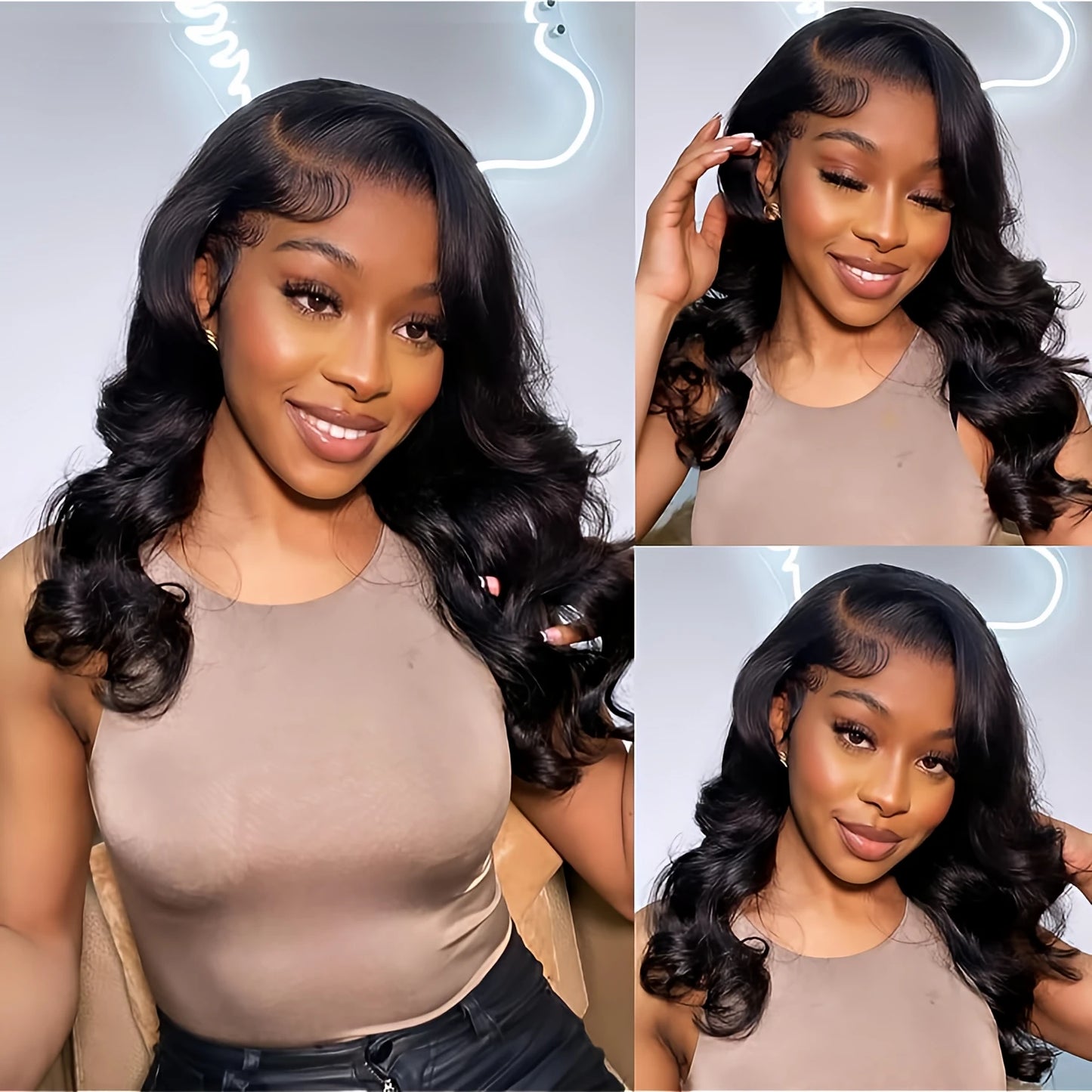 18-36 Inch 13x6 13x4 HD Lace Frontal Wig