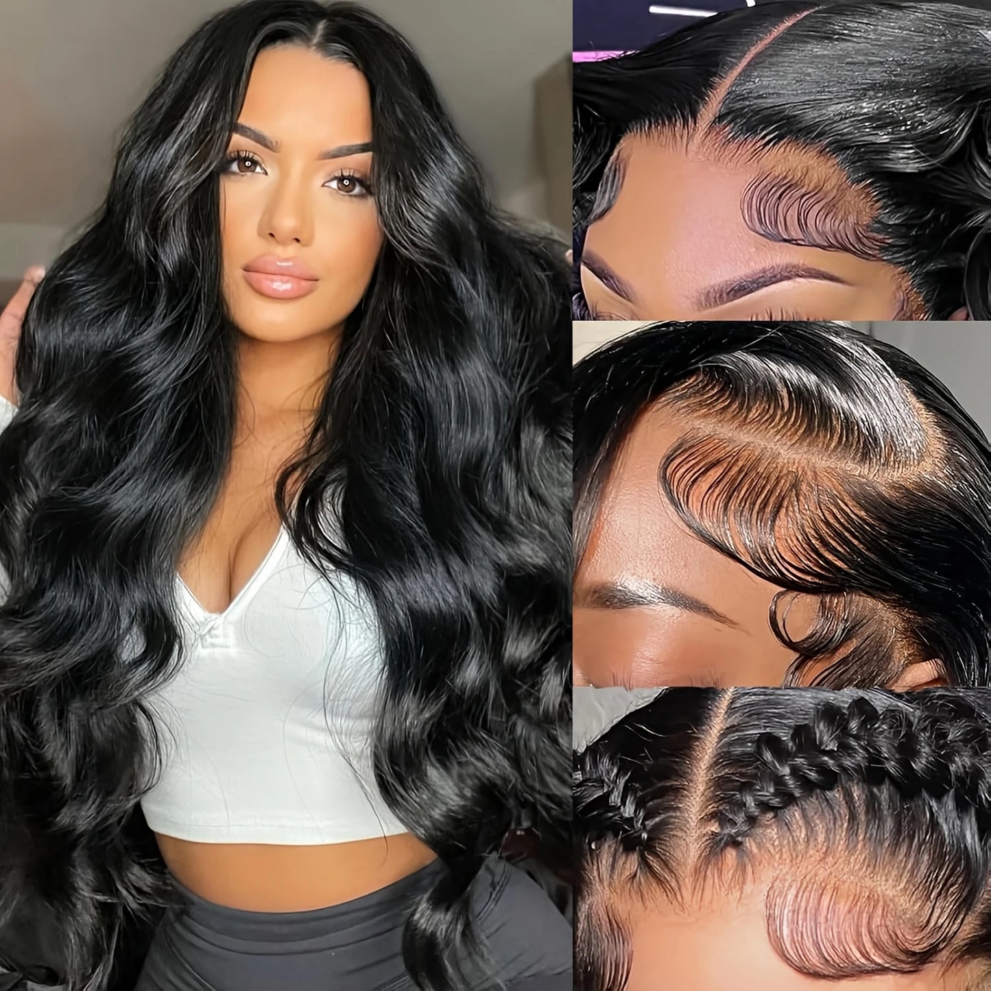 18-36 Inch 13x6 13x4 HD Lace Frontal Wig