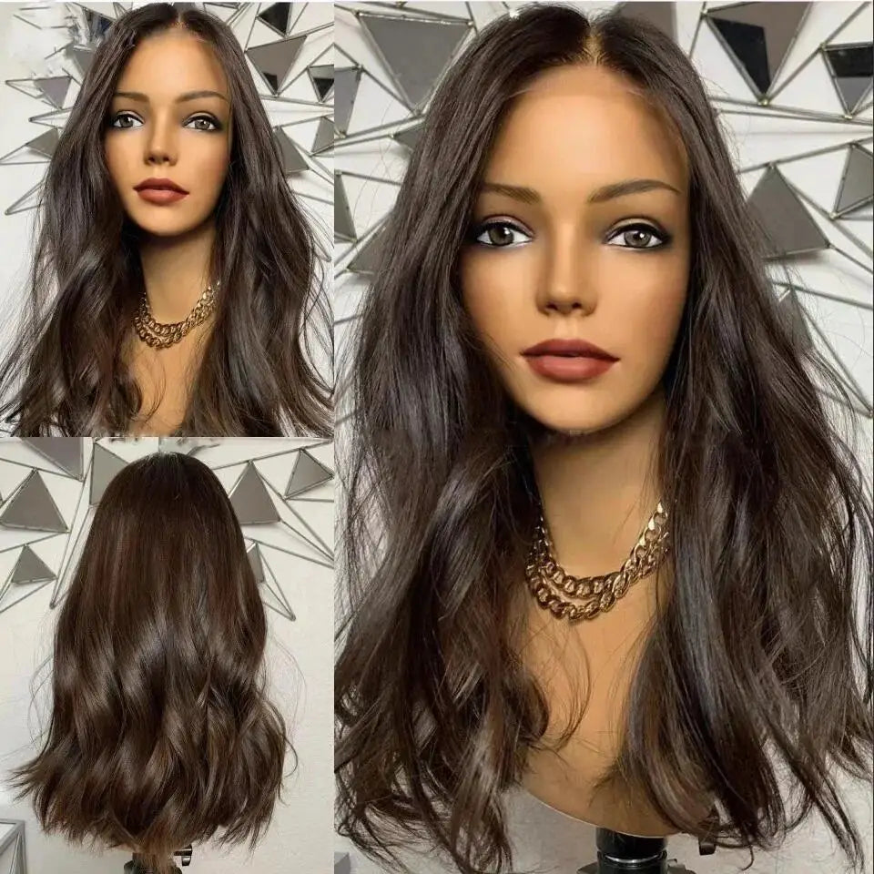 Bob 14inchSoft Highlight Brown Straight