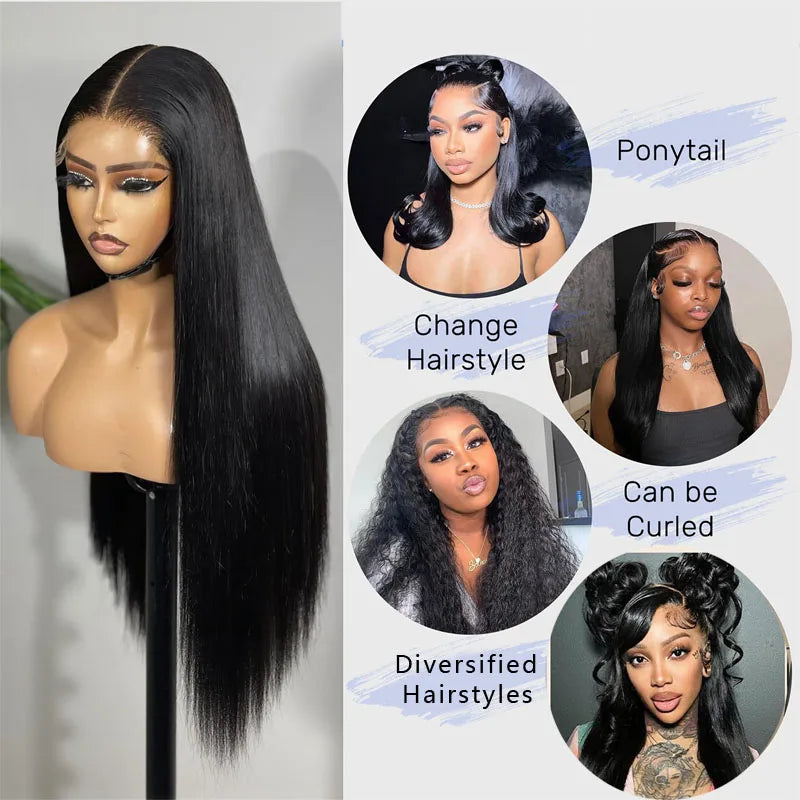 HD Transparent Lace Front Human Hair