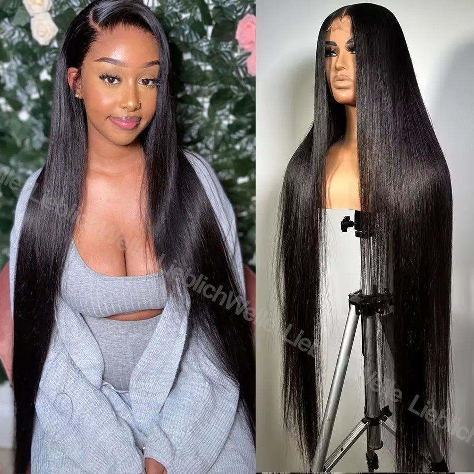 HD Lace Front Human Hair Wigs Straight
