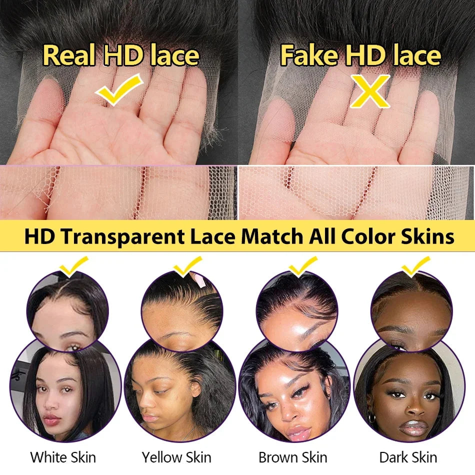 13x6 Hd Lace Frontal Wigs
