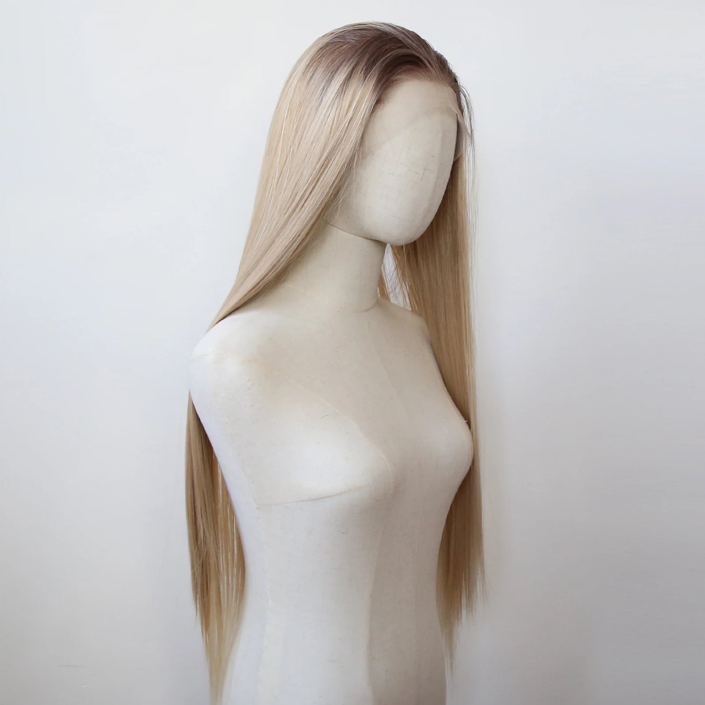 Ombre Honey Blonde Wig Synthetic