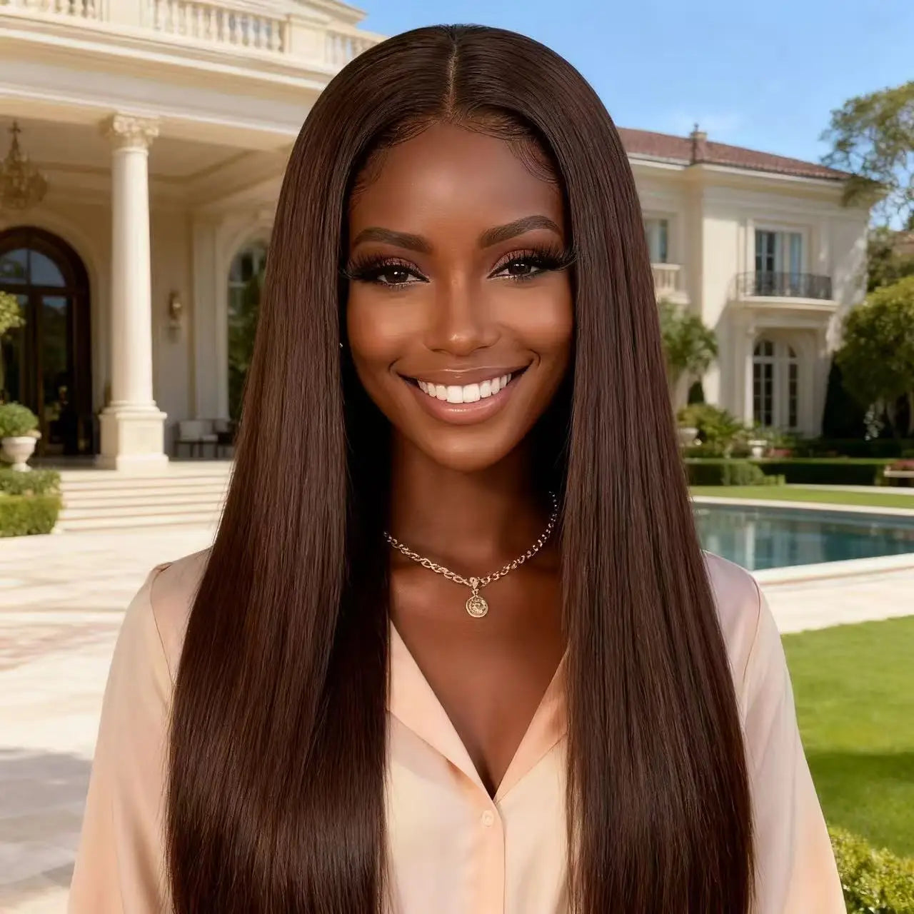 Glueless HD Lace Front Wig