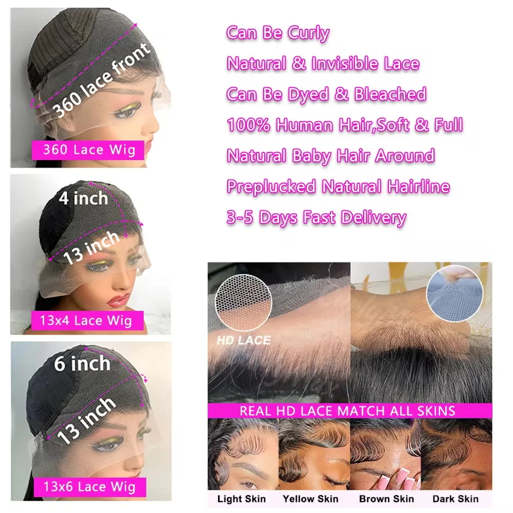Highlight Wig 13x6 Hd Lace Frontal Wig