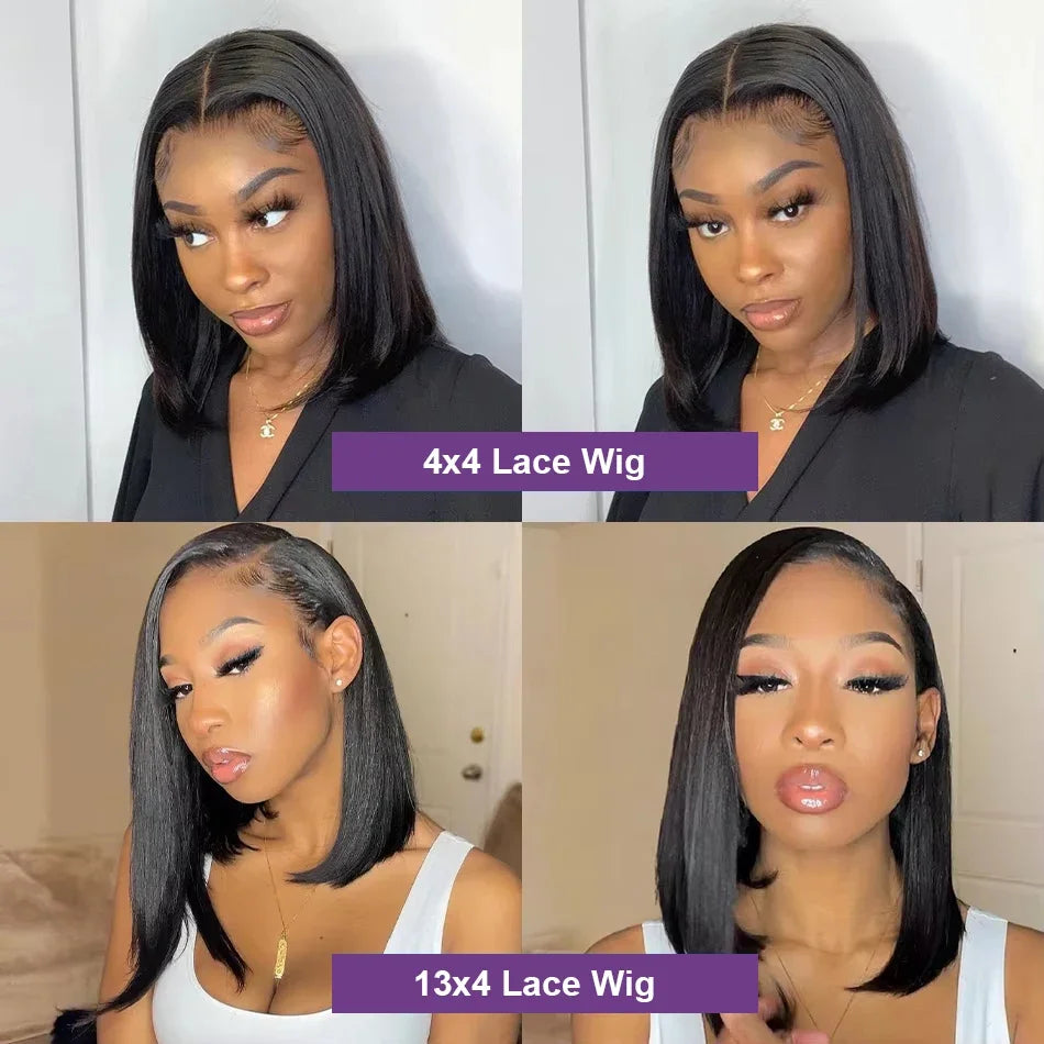 Bob Wig Human Hair