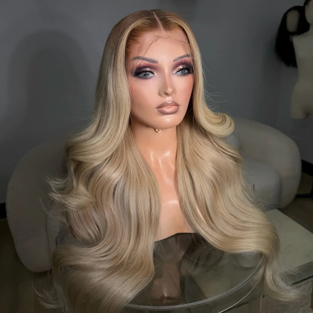 Ombre Honey Blonde With Ash