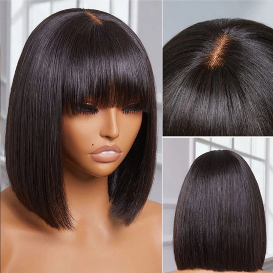 Brazilian Straight Bob Lace Wigs