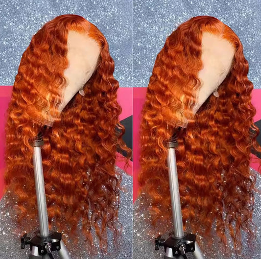 Orange Ginger Honey Blonde Wig's