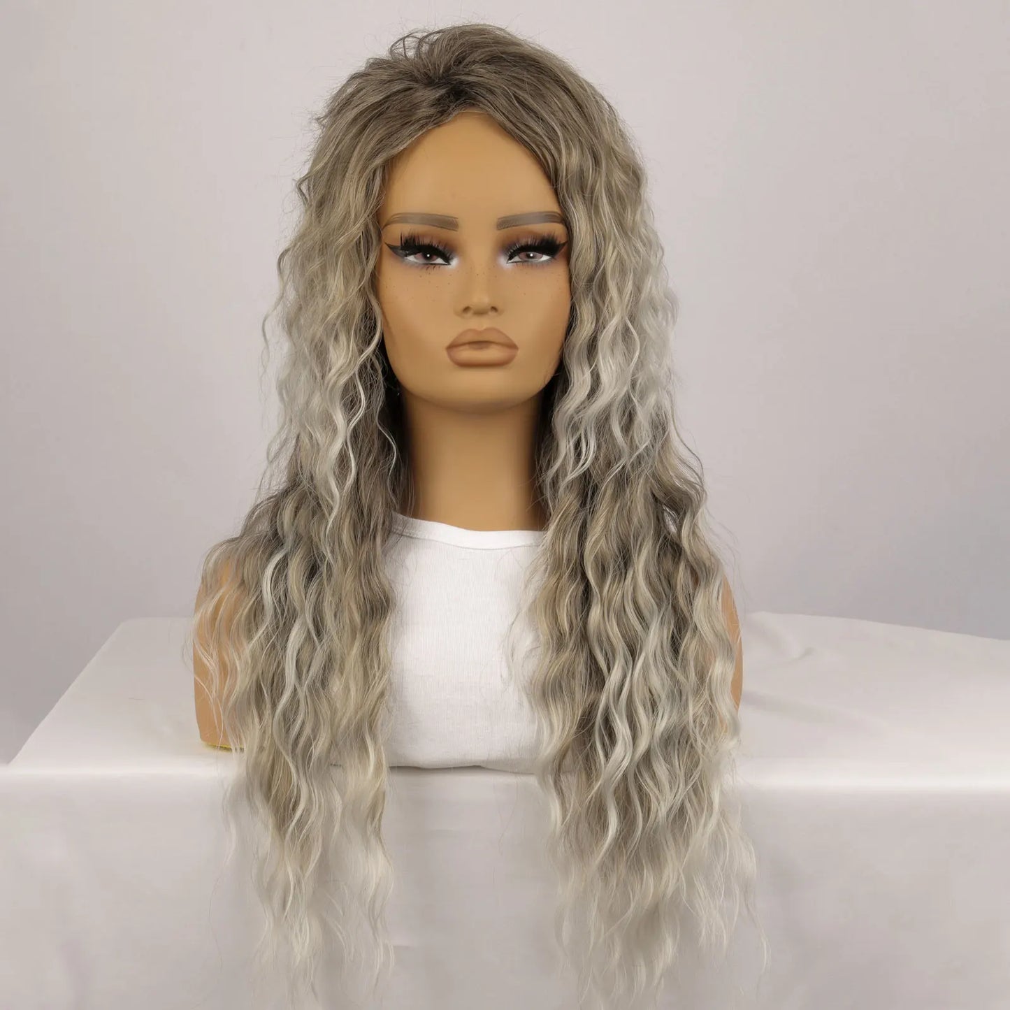 Ombre Ash Blonde wigs
