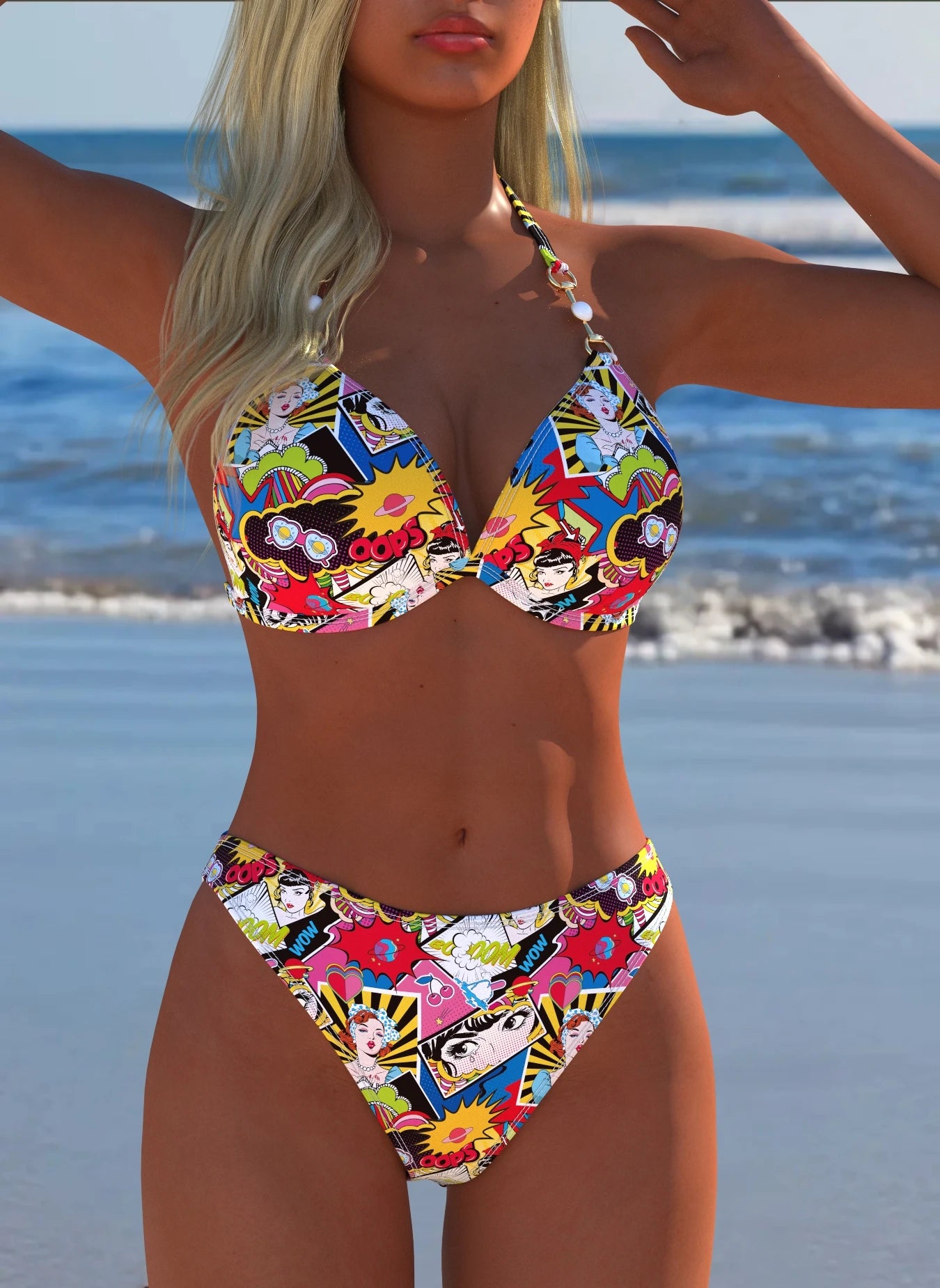 Modern Two Piece Set Bikinis