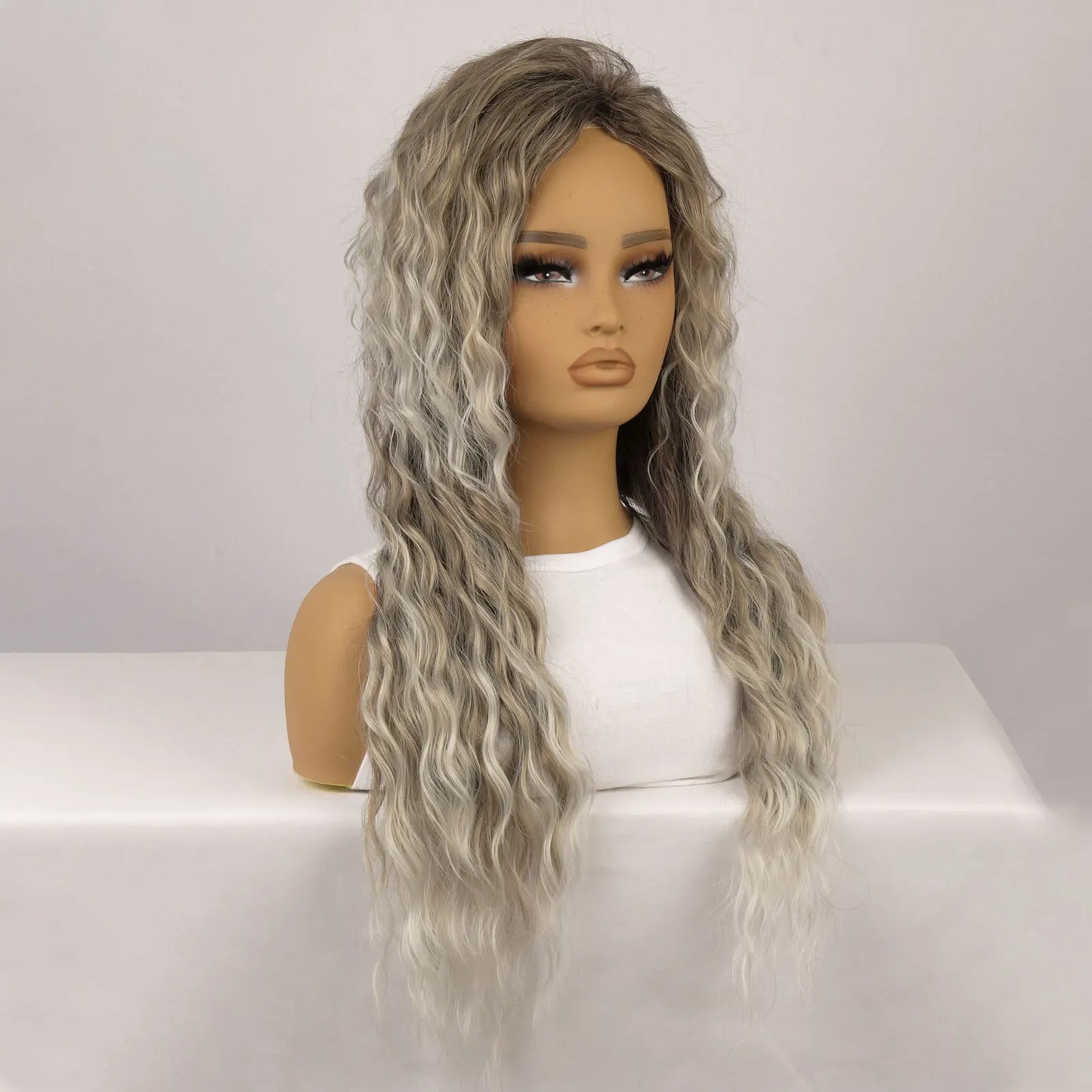 Ombre Ash Blonde wigs