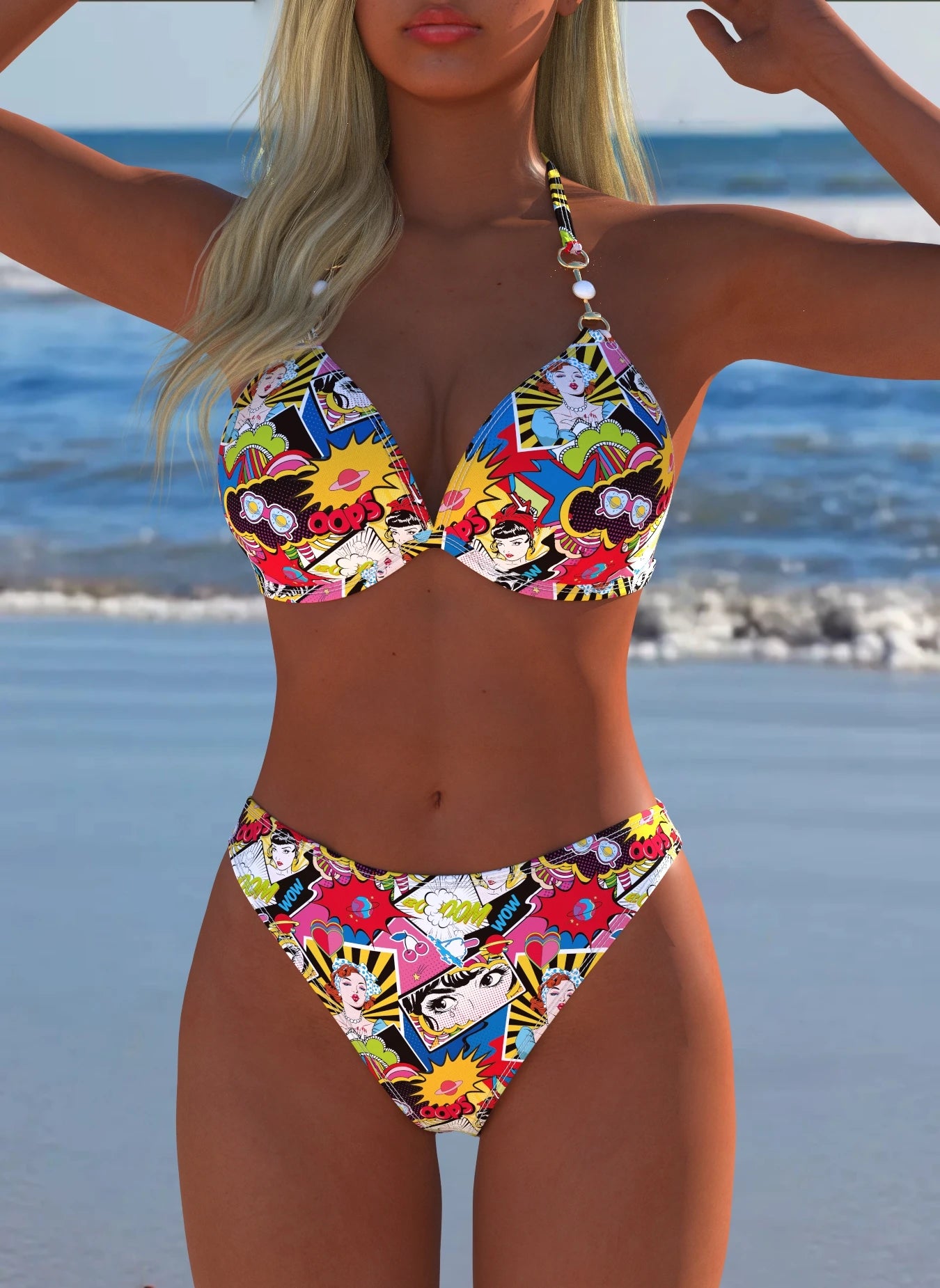 Modern Two Piece Set Bikinis