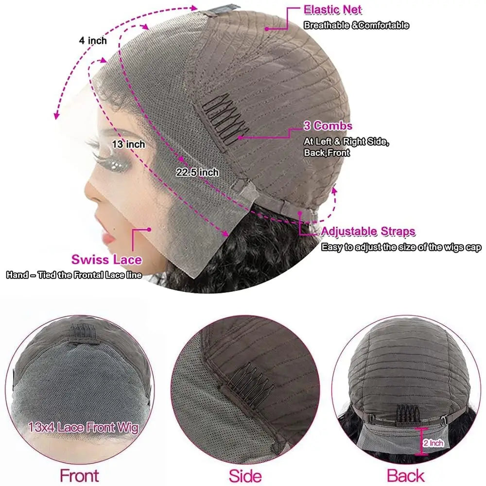 13x4 Lace Frontal Wig Bob