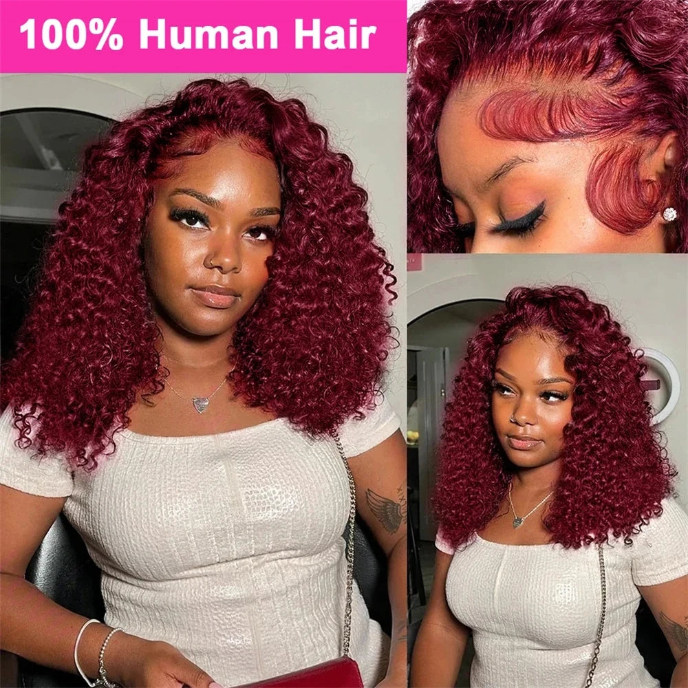 Burgundy Deep Wave