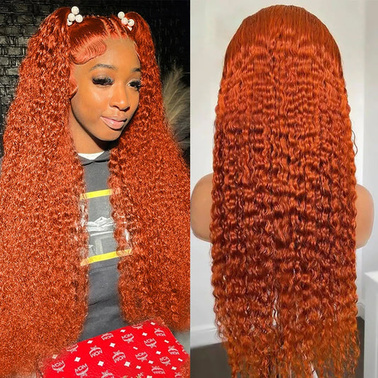 13x4 Deep Wave Orange Ginger