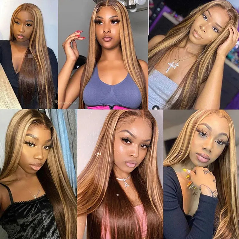Highlight Wig 13x6 Hd Lace Frontal Wig