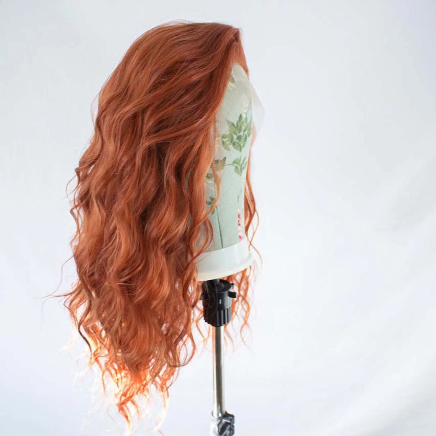 Ginger Orange Synthetic Lace Front Wig