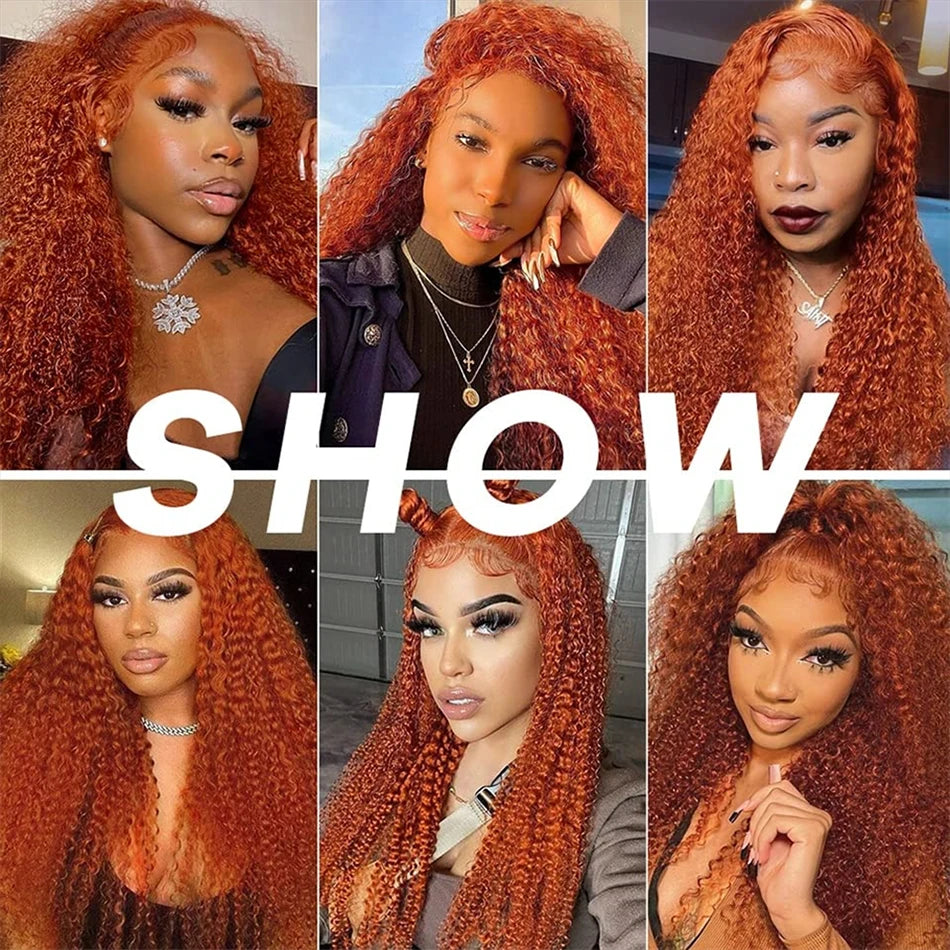 13x4 Deep Wave Orange Ginger