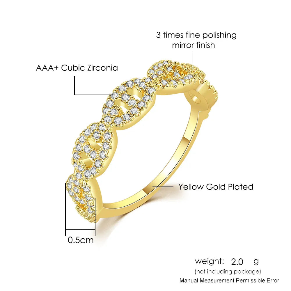 Hip Hop Link Ring