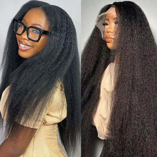 Geeta Kinky Straight Drawstring Wig