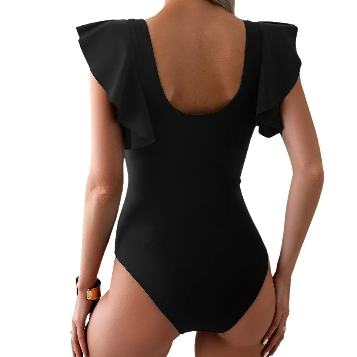 Tummy Control V Neck Sexy Bikini