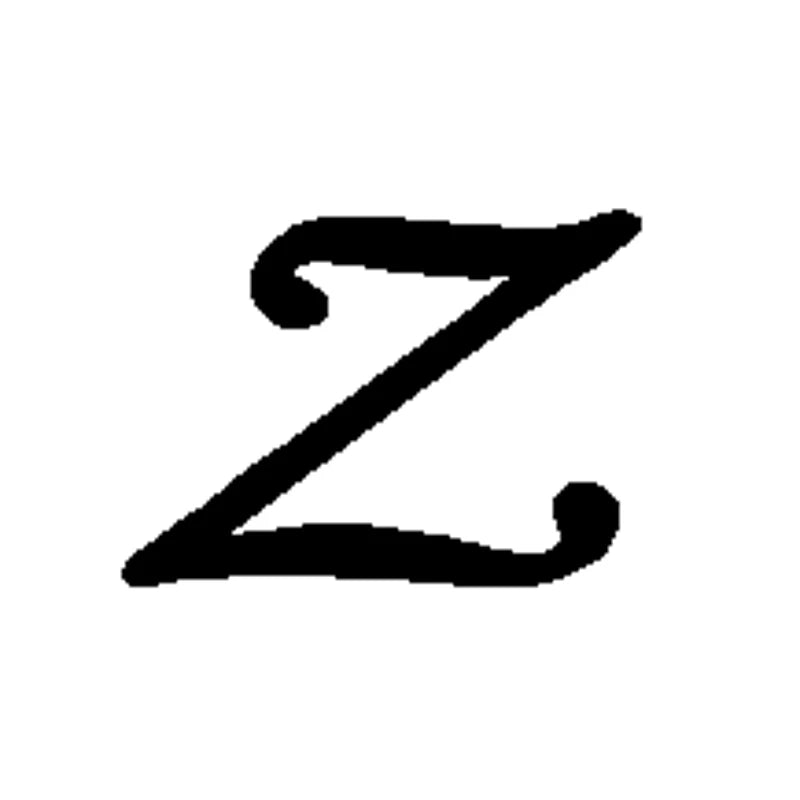 Large Letter Earring