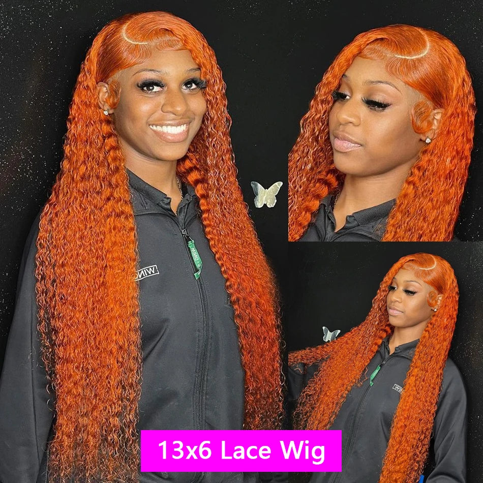 13x4 Deep Wave Orange Ginger